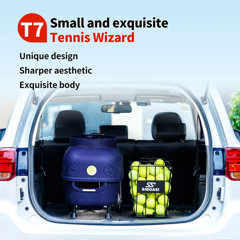 2024 siboasi factory directly to buy tennis shooting machine tennis ball coaching machine