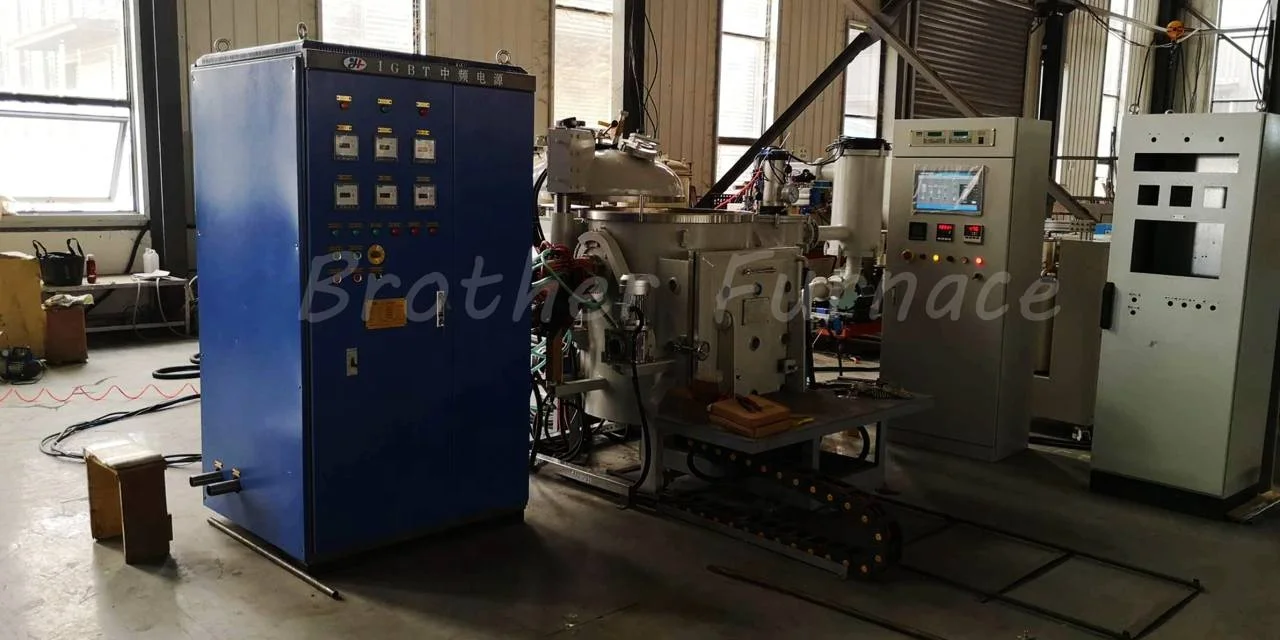  Вакуумная индукционная плавильная печь до 100 °C 5 кг 10 50
