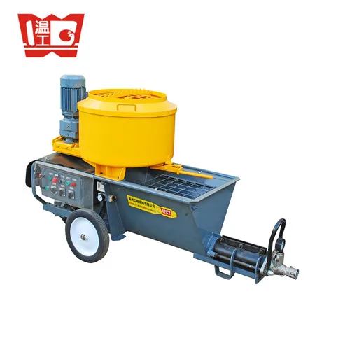 30m height wall plaster cement spraying machine price for fireproof  insulation ceiling