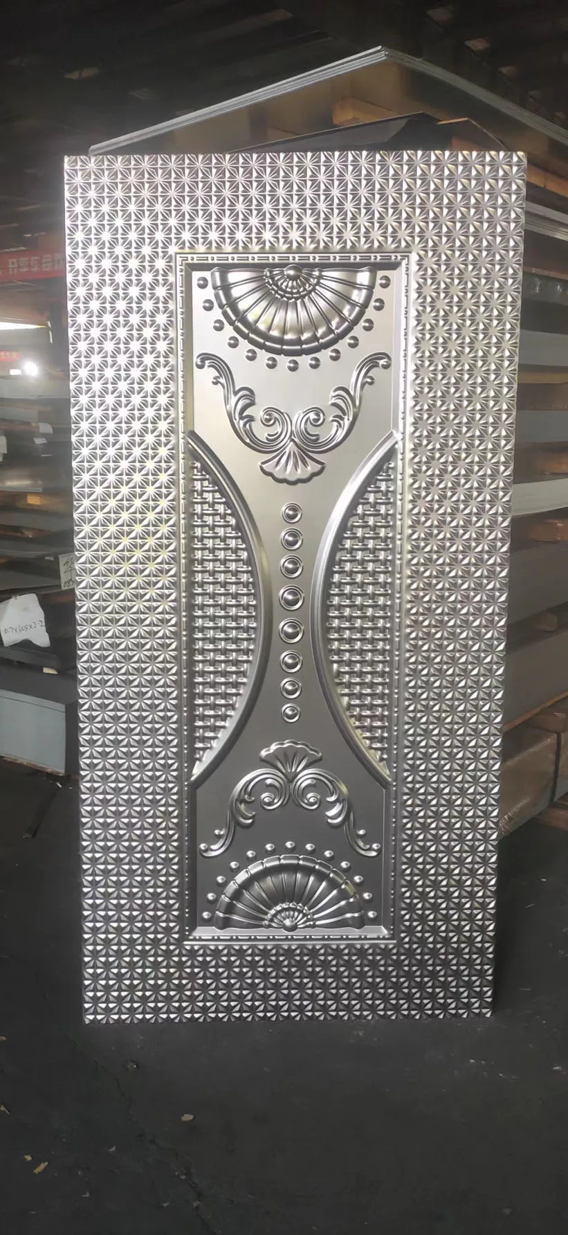 ABYAT Steel Door Skin Steel Panel Exterior Sheet Metal Stamping Punching Riveting Parts Electronic Hotel Door Plate