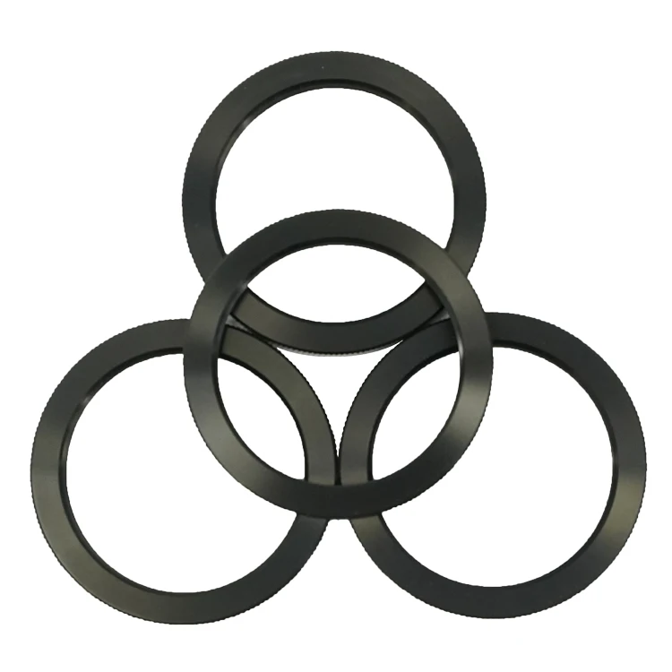 Алюминиевый черный анодированный ЧПУ для обработки Эндоскопа Камеры Адаптер объектива детали экшн-дрона рамка алюминиевые