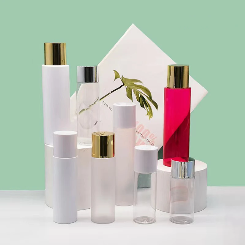 100ml 120ml 150ml frosted empty bottle plastic PET bottles Toner bottle with screw cap