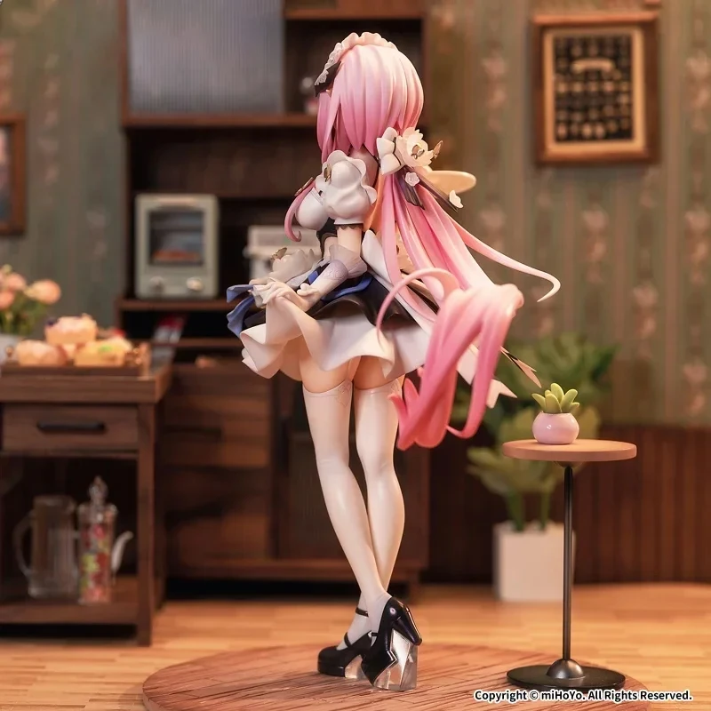 Wholesale Anime Game Honkai Impact 25cm Elysia Cartoon Anime Statue PVC Action Figure Doll Collection Toys Gift for Kids