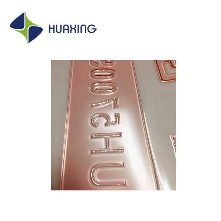 Huaxing traditional 7.00MM  flexographic printing plate for customize