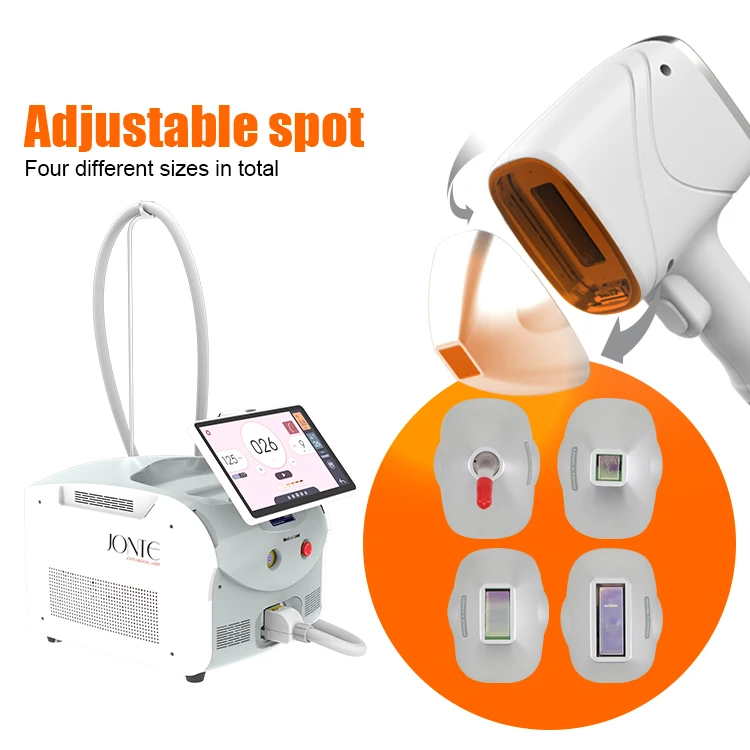 Portable 3 in 1 808nm Diodo Lazer 755NM 940NM 1064NM 808NM Diode Laser Hair Removal Machine