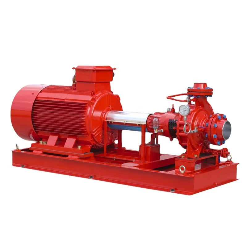 forest fire extinguisher backpack, Fire fighting equipments red color end suction fire pump