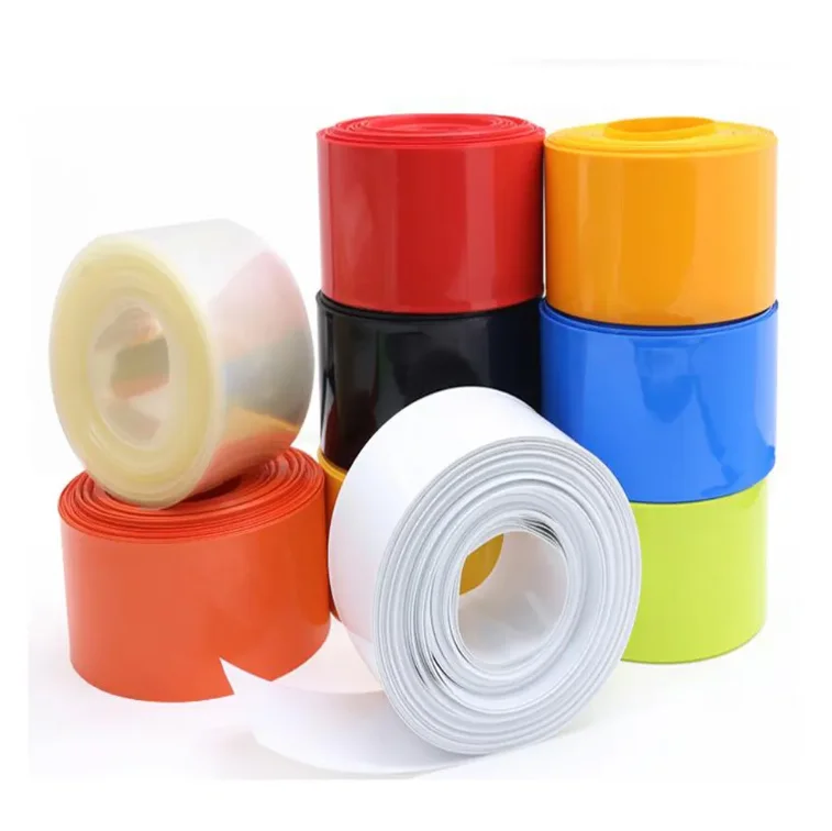 Heat Shrink Wrap PVC Heat Shrink Tube Tubing for Batterypacking PVC Heat Shrinkable Tube
