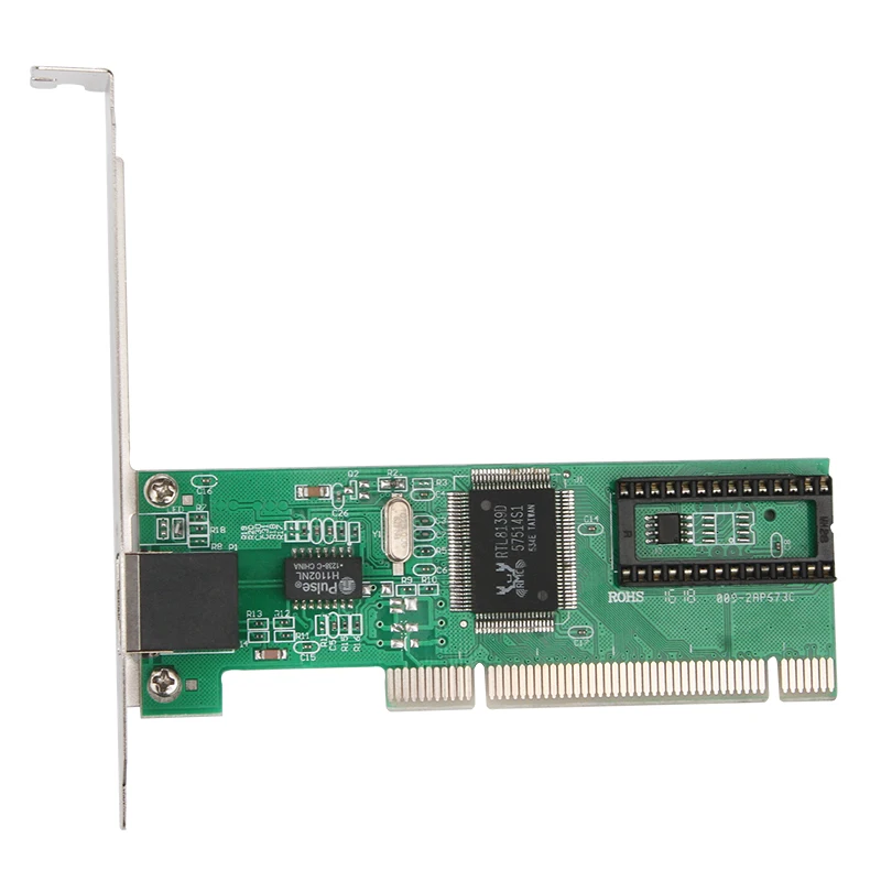 Внутренняя LAN-карта PCI 100 Мб (Чипсет: RTL8139C/D) сетевой адаптер Fast Ethernet 1 10/100/100M порт RJ45