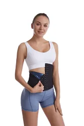 Plus Size Yoga sweat belt fitness sweat abdomen belt plastic waist tummy tucker buckle waist belt waist shaper 2021