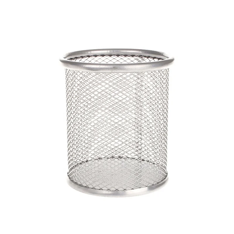Popular Sale O Shape Good Quality and Good Price Steel Knit Mesh Pen Holder