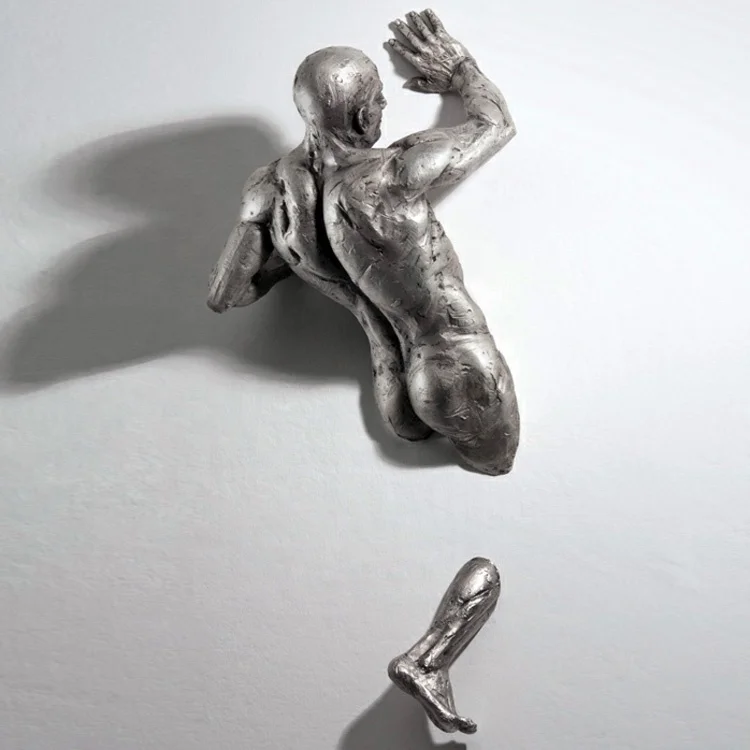 Hot sale bronze Matteo Pugliese wall statue