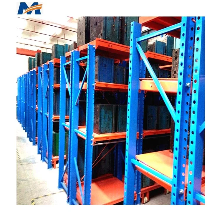 3100*600*2000 Standards Size Warehouse Heavy Drawer Mould Storage Rack For Plastic Injection Rack Mould