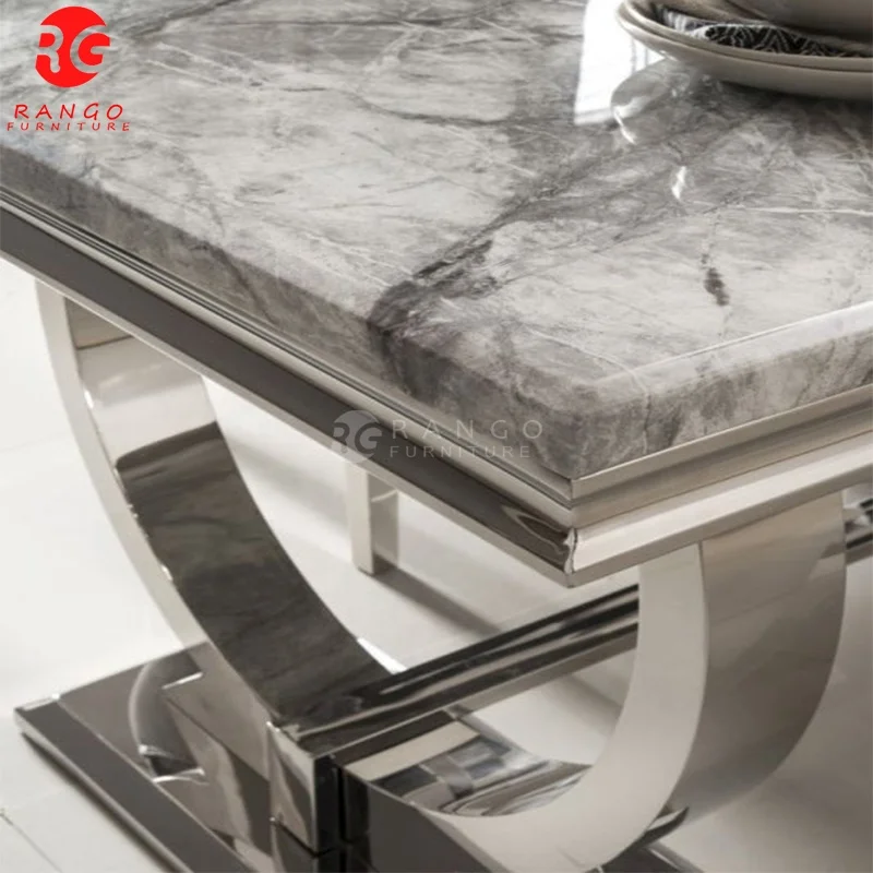 Home dinning room furniture luxury dining table set  dining table chair modern dinning chairs sedia cucina UK restaurant table