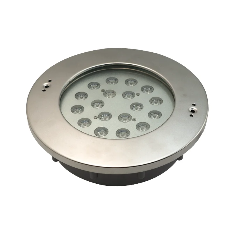 IP68 Stainless Steel 18W rgb Led Underwater Light IP68 Swimming Pool Light 12Volt