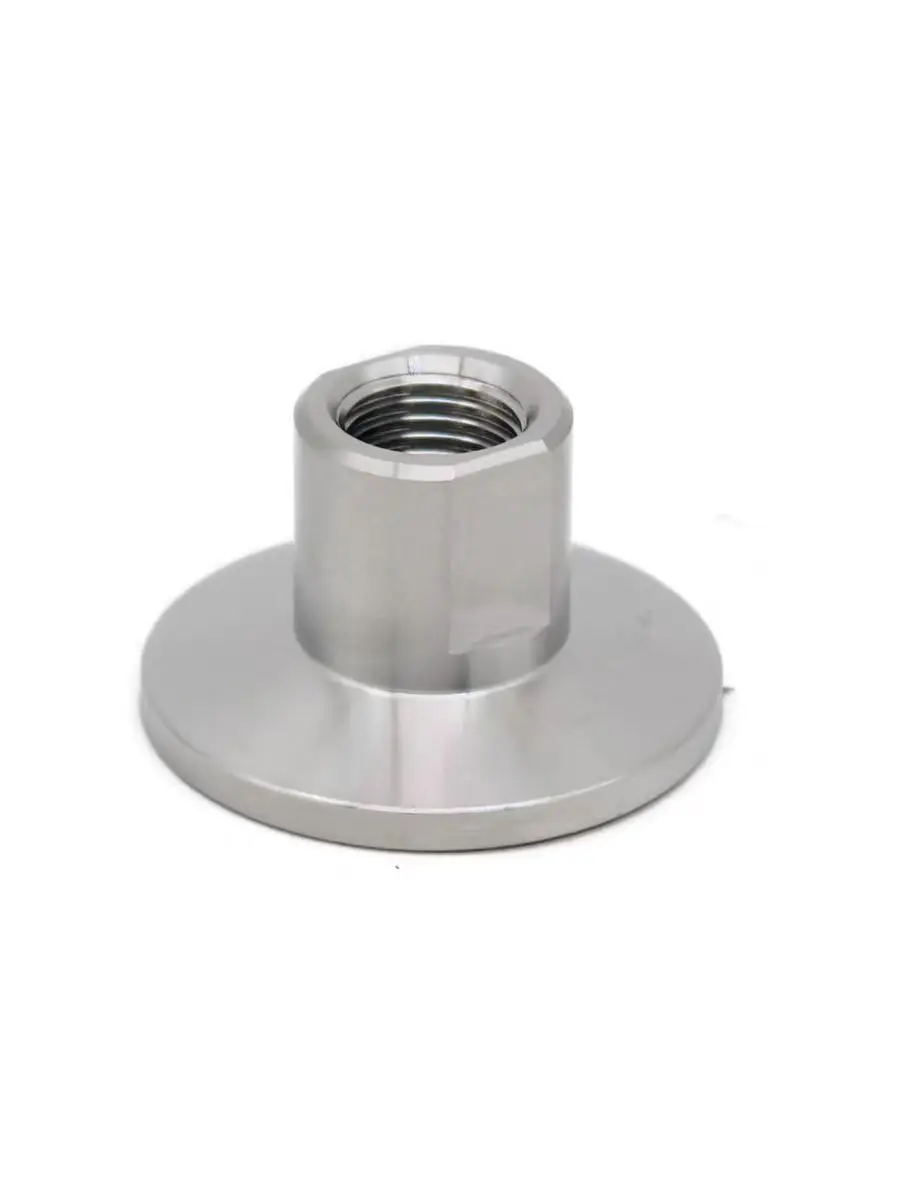 SANTHAI SS304/316L KF Flanges to NPT Adaptors Vacuum Connector