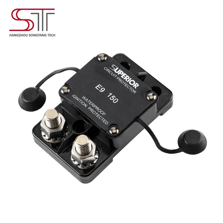E9A 150 Amp Wide Surface Mounting stud type auto reset car circuit breaker