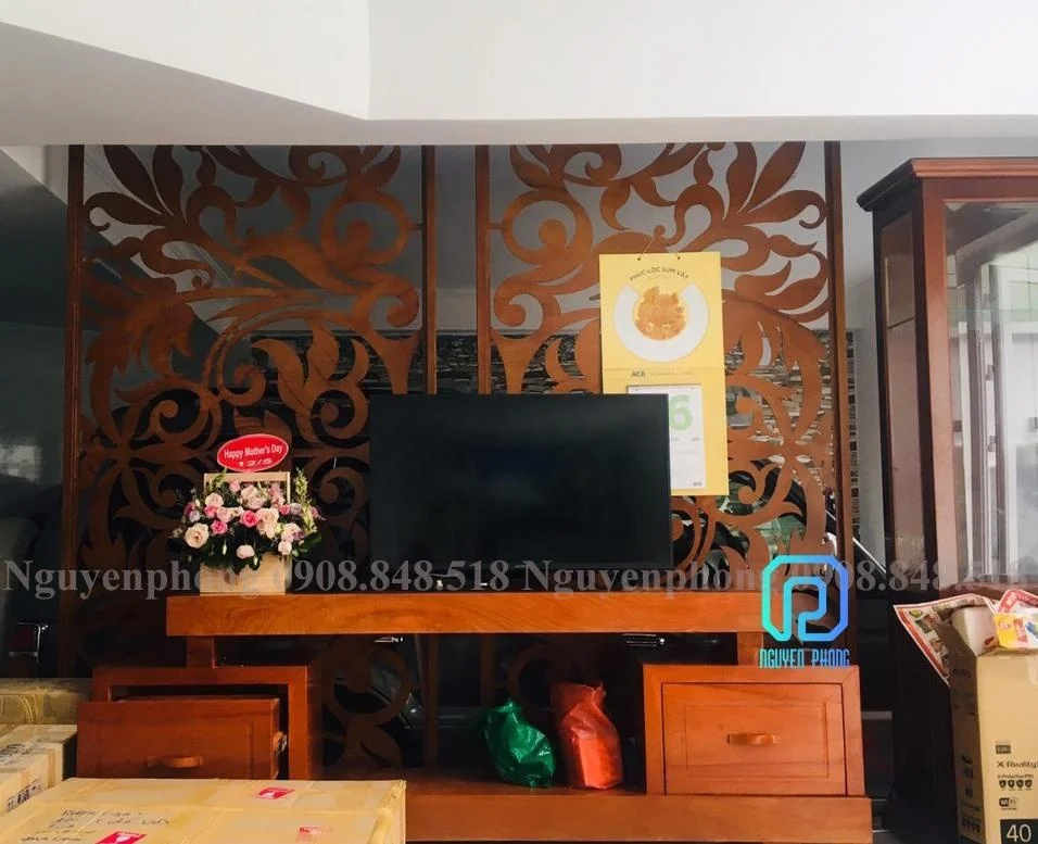 Steel And Aluminum Partition Screen Walls For Dividing And Decorating Home Space