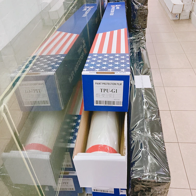 Car Covers Waterproof 1.52*15M TPU-G1 Car Body Wrap Vinyl Sticker Invisible PPF Paint Protection Film