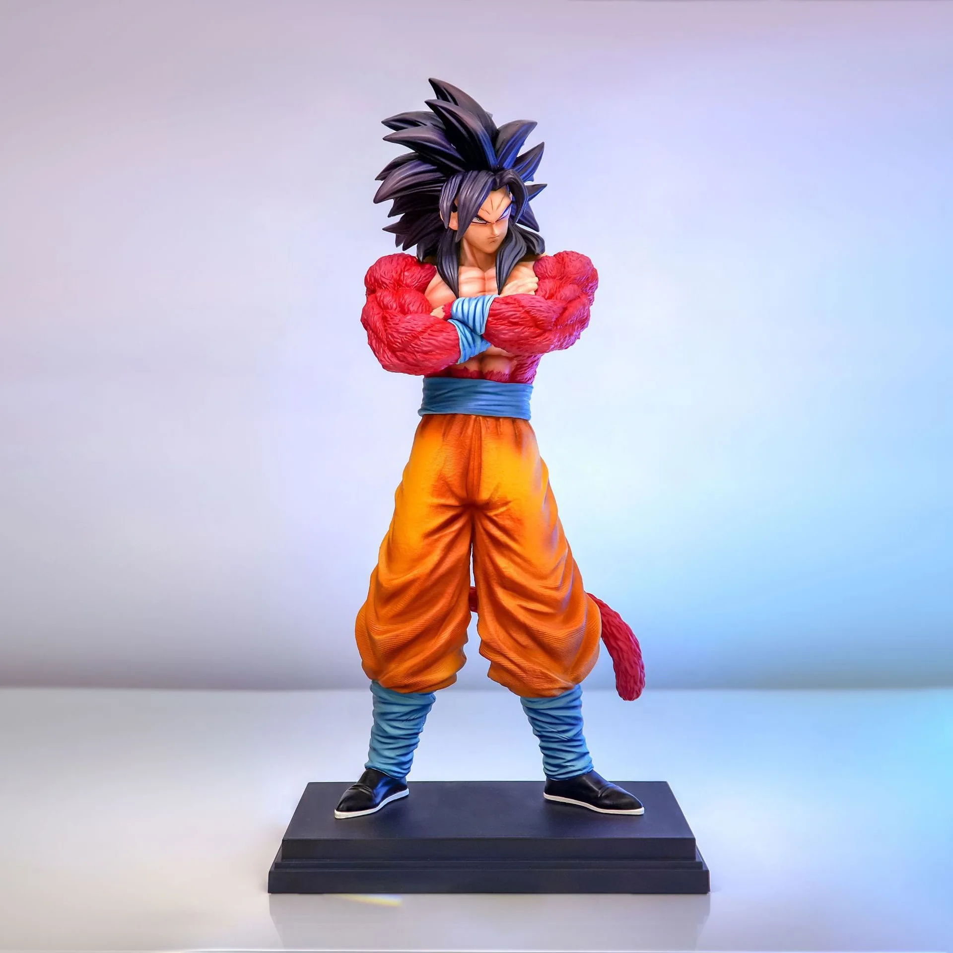 Оптовая продажа 32 см драгонированный шар Z Goku 4 аниме мультфильм ПВХ фигурка