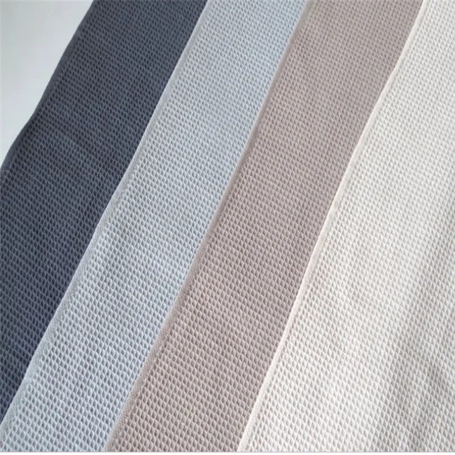 Wholesale 100% natural closet de bambu fiber kitchen dish towel bamboo waffle towel