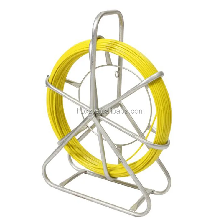 Fish Wire Tape Fiberglass Duct Rodder Fish Tape Continuous Fiberglass Cable Puller