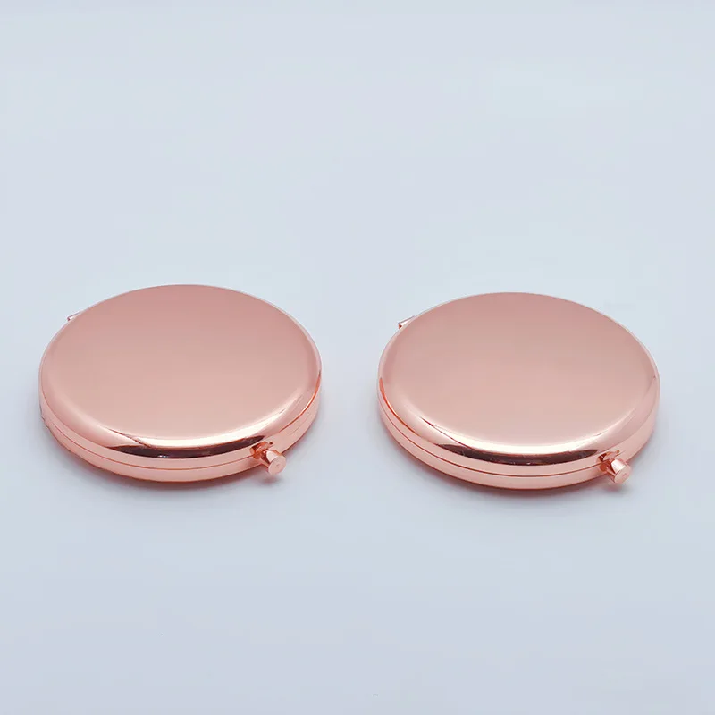 Custom DIY  Round Small Mirror Blank Pocket Mirror Blank Customized Mirror
