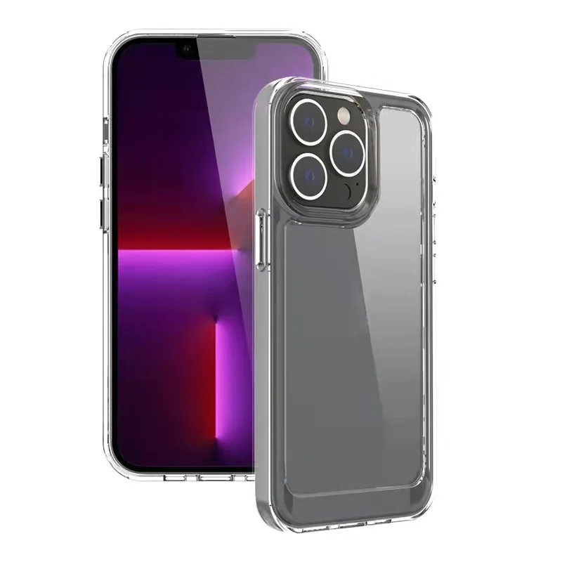 TPU transparent clear case protective phone cases for iphone 14 pro max series for apple