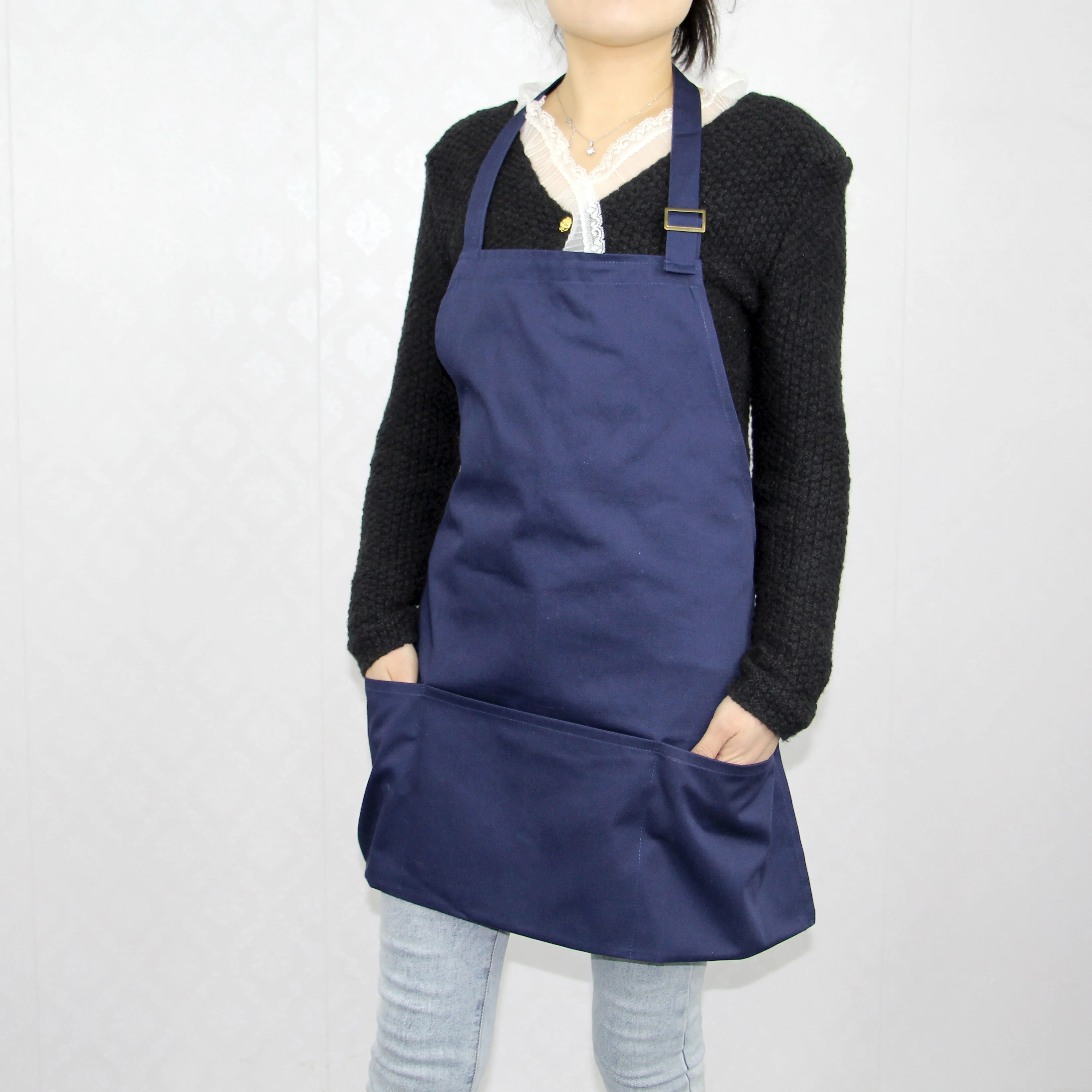 2023 Cheap Price Wear Comfortably Custom Apron Breathable Aprons Kitchen Simple Barber Apron