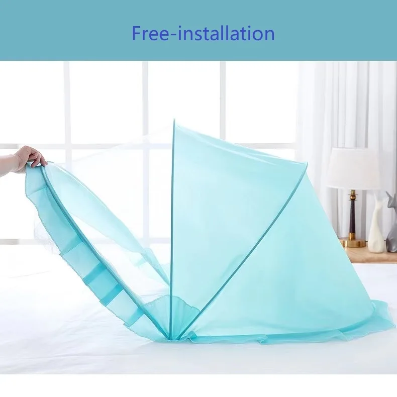 Cute Foldable Portable Baby Bedroom Care Baby Mosquito Net Tent