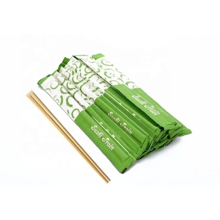 Одноразовые бамбуковые палочки для еды, полностью бумажные, в японском стиле, лучшее качество