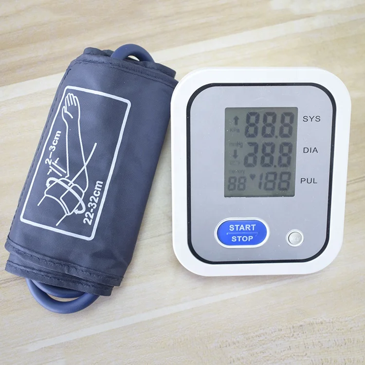 
Portable Household Health Care Sphygmomanometer Lcd Digital Blood Pressure Monitor 