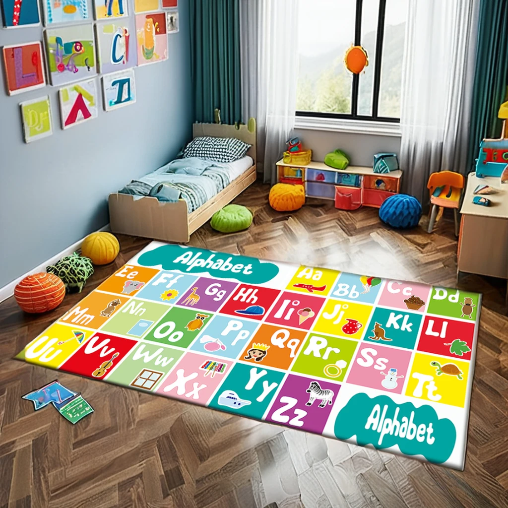 custom area anime lion children play home floor carpet rugs alfombra para bebes dibujos animados for bedroom
