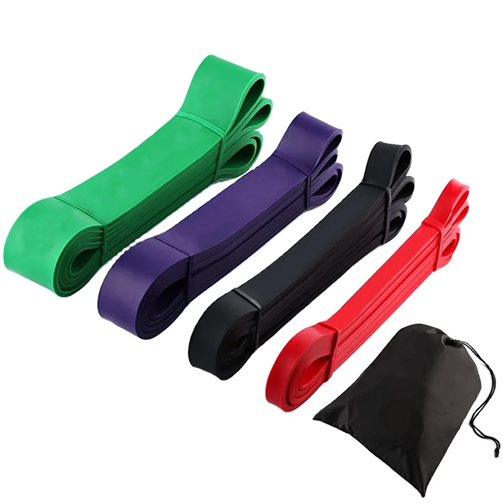  Мужской набор фитнес-браслетов для тренировок Laxtex Powerlifting Pull Up Bands Resistance