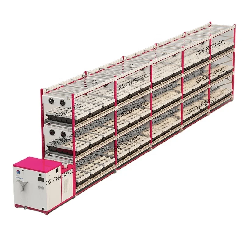 Indoor Aeroponics Systems Vertical Grow Tower Nft Channel Microgreen Growing System Hydroponics System Kit