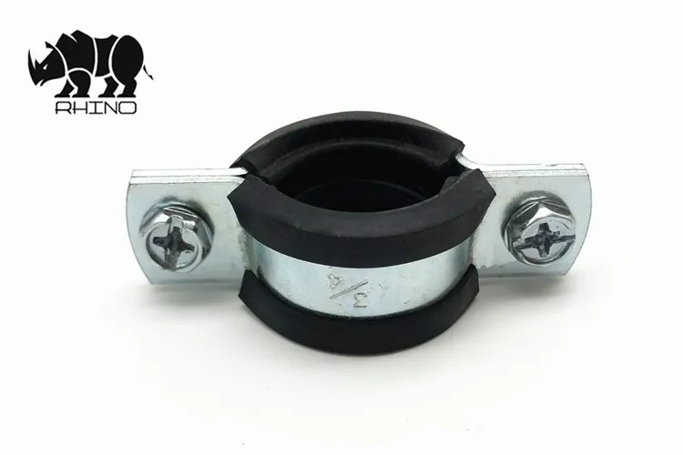 rubber heavy duty pipe clamp