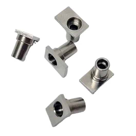 
CNC machine tool aluminum profile processing 5G fiber optic cable connector metal 