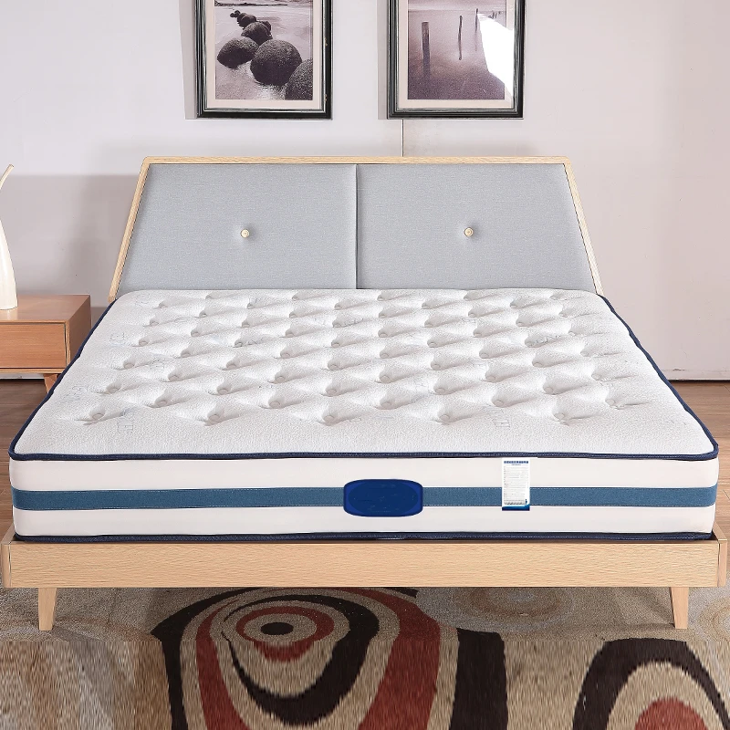 Customized high density slow rebound sponge spring mattress