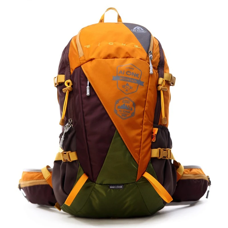 Trekking Backpack With Rain Cover Customize 38L Fashion Design Travelling Rucksack
