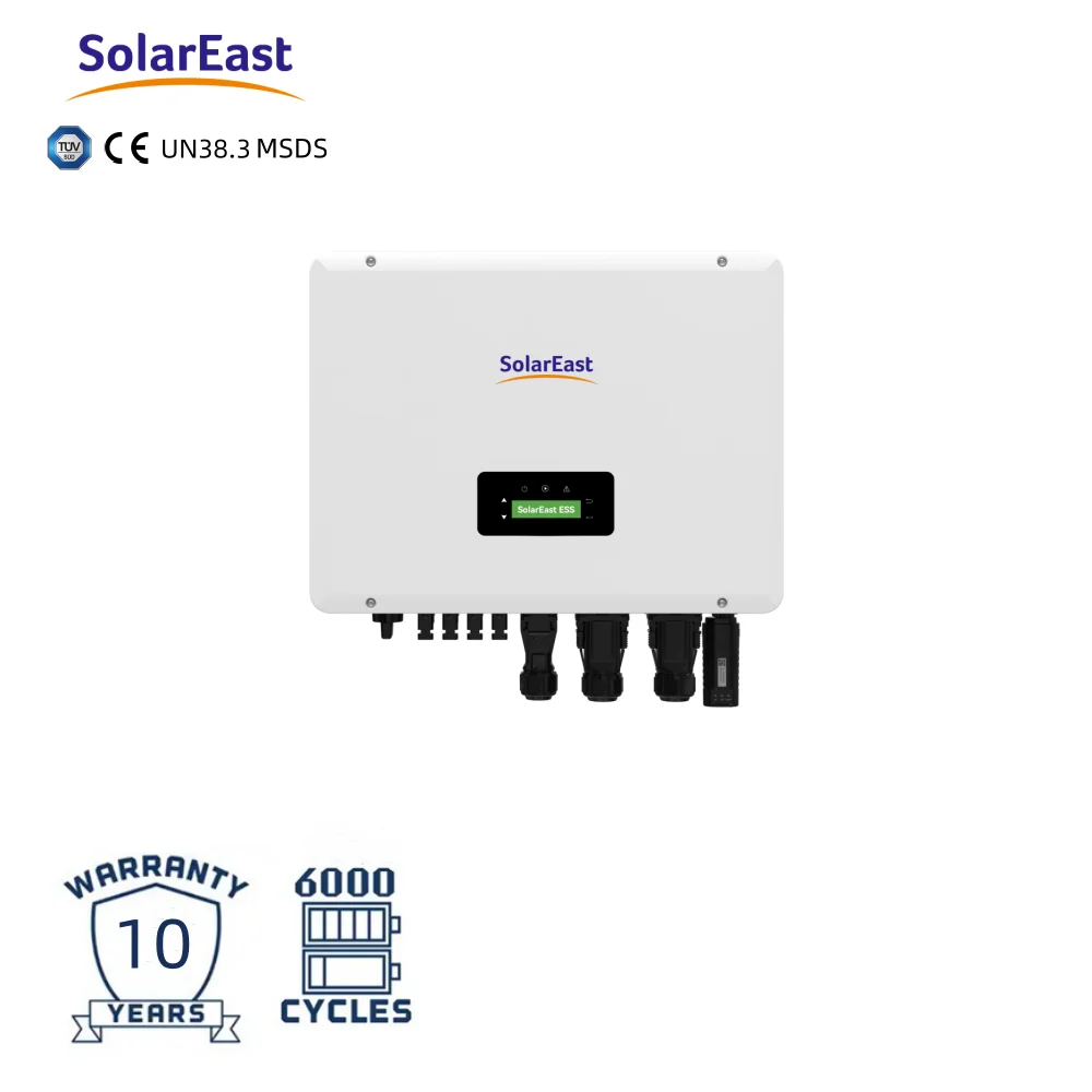SolarEast 10kw 15kw 20kw hybrid inverter 3Phase On-Grid with Energy Storage