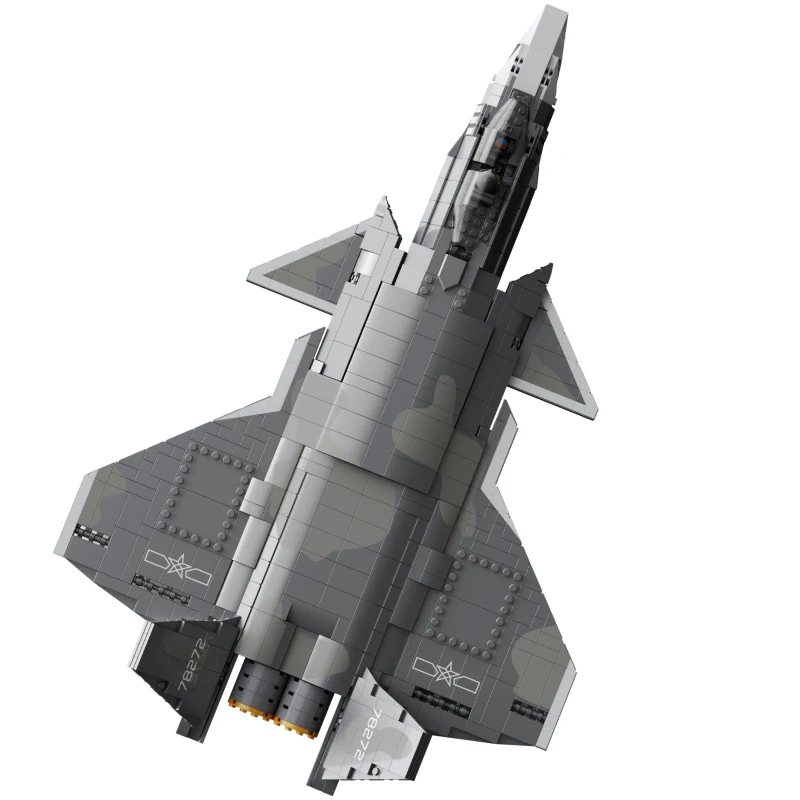 Конструктор истребитель Reobrix 33025 в стиле милитари J 20 конструктор конструктор конструктор