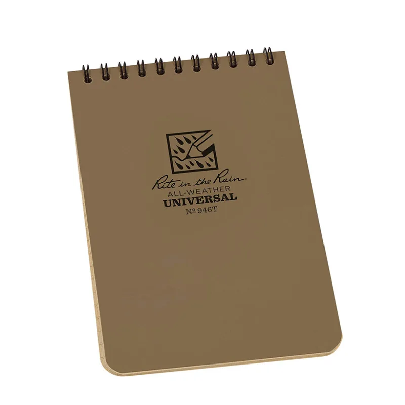 Waterproof mori rock paper stone paper coil tear and folding waterproof inner page dotted line notebook