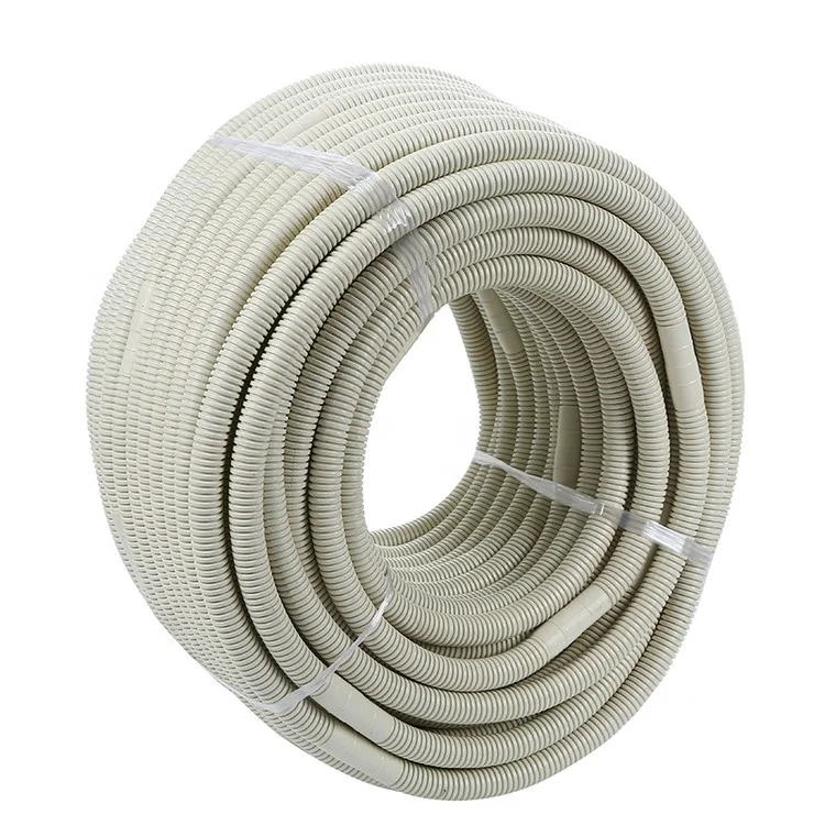 Different Sizes Air Conditioning Drain Hose Drain Pipe Split Air Conditioning Corrugated Flexible Drain Pipe