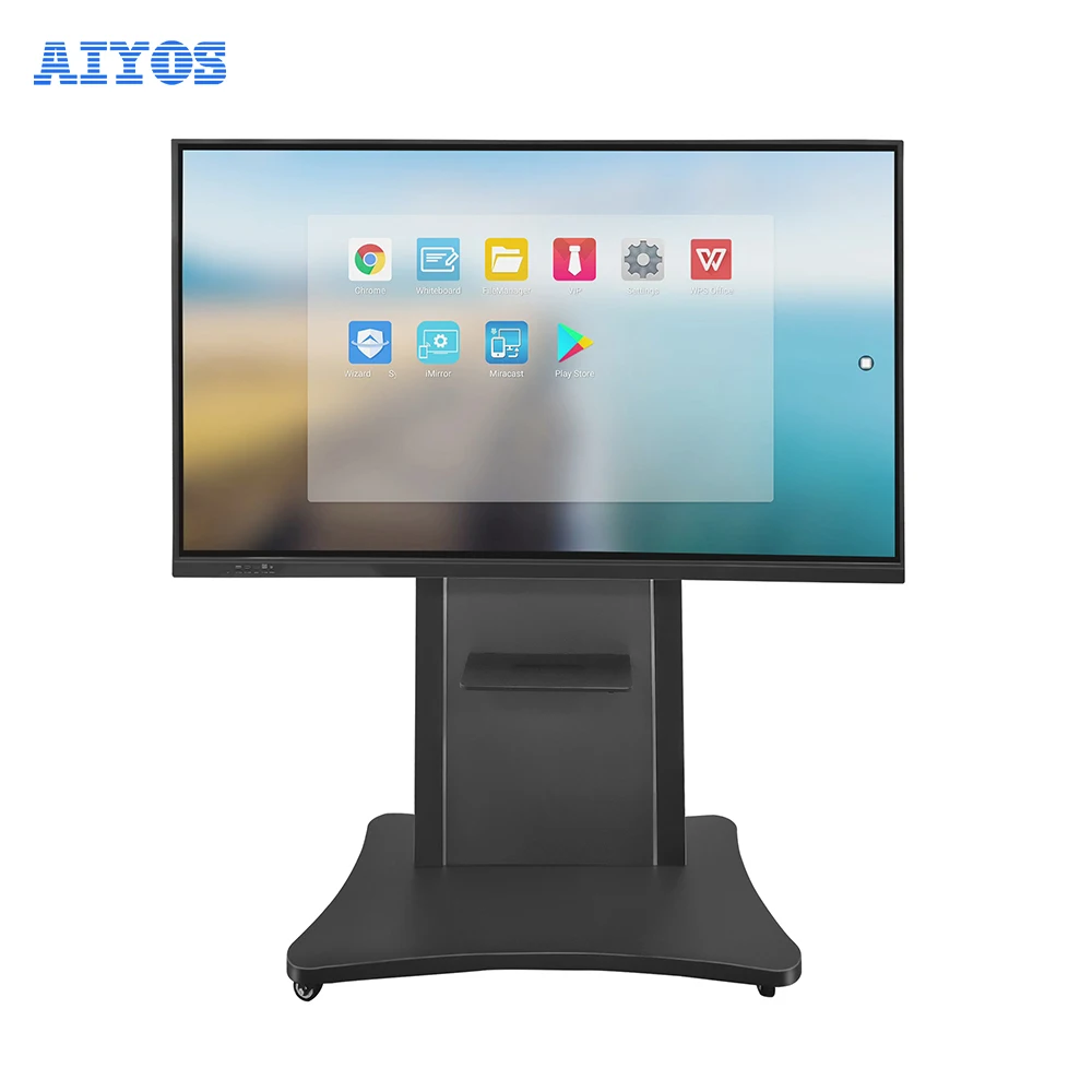 55 65 75 85 дюймовая школьная обучающая цифровая плоская панель все в одном Full HD мультисенсорный экран умная интерактивная доска