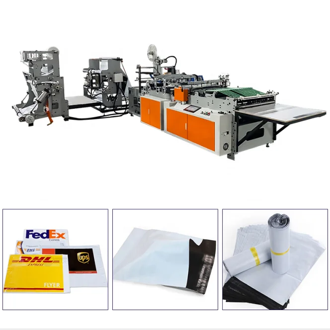 CX 2022 Hot Sale Packaging Biodegradable Clear Opp PP Poly Bags Making Machine With Suffocation Warning  Clothing