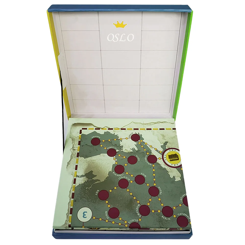 Индивидуальный размер Роскошная текстура Лен маленький мир взрослые настольные игры для комнатных праздничных игр