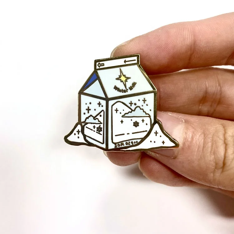 Wholesale Custom Metal Badge Make Your Own  Lapel Pin Kunshan Golden Coast Hat Hard Enamel Pins