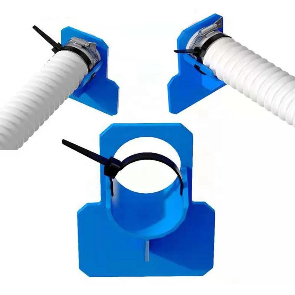 Above Ground Swimming Pool 1.25 inch Hose Support Brackets Pipe Holders Accessories