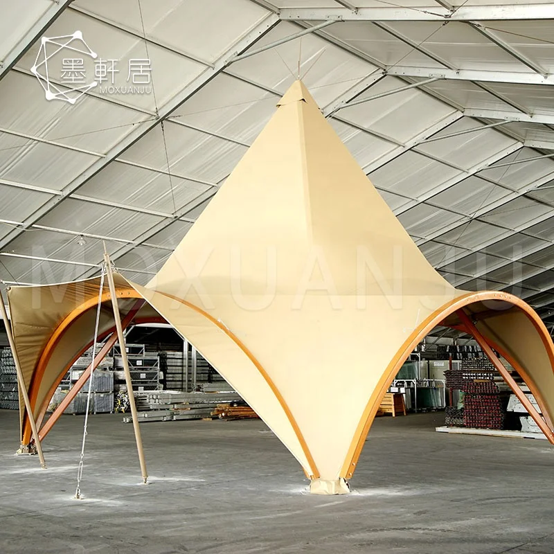 Outdoor Pyramid Teepee Tipi Indian Yurt Glamping Wedding Party Tent for Sale