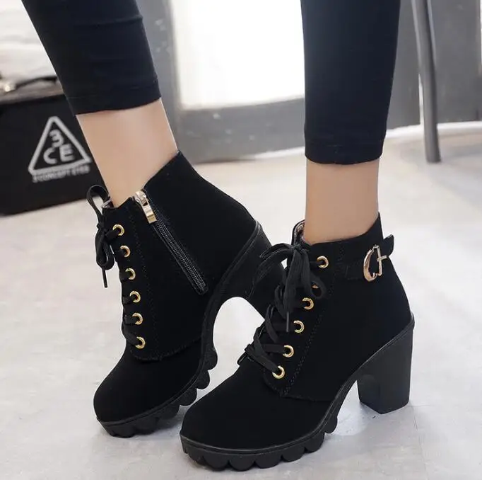 luxury Fashion high heel boots women winter boots for women ladies