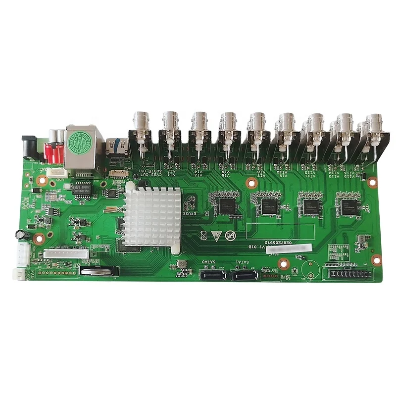 XMeye 5M-N  16CH Coaxial AHD DVR 6in1 DVR Mainboard Chip LY8016T-5MN Face Detection Function etc